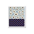 Picture of Blue Patterned Floral Perfection  _GroupedProduct_Rectangle_Portrait_Framed_Matted_