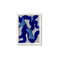 Picture of Constellation of Blue Strokes _GroupedProduct_Rectangle_Portrait_Framed_Matted_