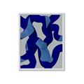 Picture of Constellation of Blue Strokes _GroupedProduct_Rectangle_Portrait_Framed_Matted_