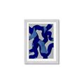 Picture of Constellation of Blue Strokes _GroupedProduct_Rectangle_Portrait_Framed_Matted_