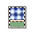 Picture of Psychedelic Checkered Aura _GroupedProduct_Rectangle_Portrait_Framed_Matted_