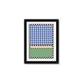 Picture of Psychedelic Checkered Aura _GroupedProduct_Rectangle_Portrait_Framed_Matted_