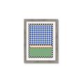 Picture of Psychedelic Checkered Aura _GroupedProduct_Rectangle_Portrait_Framed_Matted_