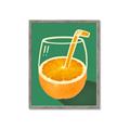 Picture of Orange Juice Poition _GroupedProduct_Rectangle_Portrait_Framed_Matted_