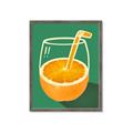 Picture of Orange Juice Poition _GroupedProduct_Rectangle_Portrait_Framed_Matted_
