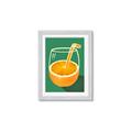 Picture of Orange Juice Poition _GroupedProduct_Rectangle_Portrait_Framed_Matted_
