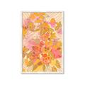 Picture of Floral Rainbow Reverie _GroupedProduct_Rectangle_Portrait_Framed_Matted_