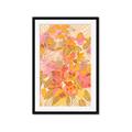 Picture of Floral Rainbow Reverie _GroupedProduct_Rectangle_Portrait_Framed_Matted_