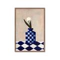Picture of Kaleidoscopic Vase _GroupedProduct_Rectangle_Portrait_Framed_Matted_