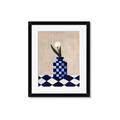 Picture of Kaleidoscopic Vase _GroupedProduct_Rectangle_Portrait_Framed_Matted_