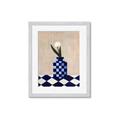 Picture of Kaleidoscopic Vase _GroupedProduct_Rectangle_Portrait_Framed_Matted_