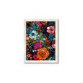 Picture of Chromatic Meadow of Flowers _GroupedProduct_Rectangle_Portrait_Framed_Matted_
