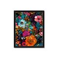 Picture of Chromatic Meadow of Flowers _GroupedProduct_Rectangle_Portrait_Framed_Matted_
