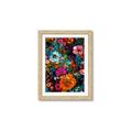 Picture of Chromatic Meadow of Flowers _GroupedProduct_Rectangle_Portrait_Framed_Matted_