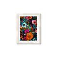 Picture of Chromatic Meadow of Flowers _GroupedProduct_Rectangle_Portrait_Framed_Matted_