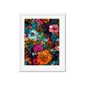 Picture of Chromatic Meadow of Flowers _GroupedProduct_Rectangle_Portrait_Framed_Matted_