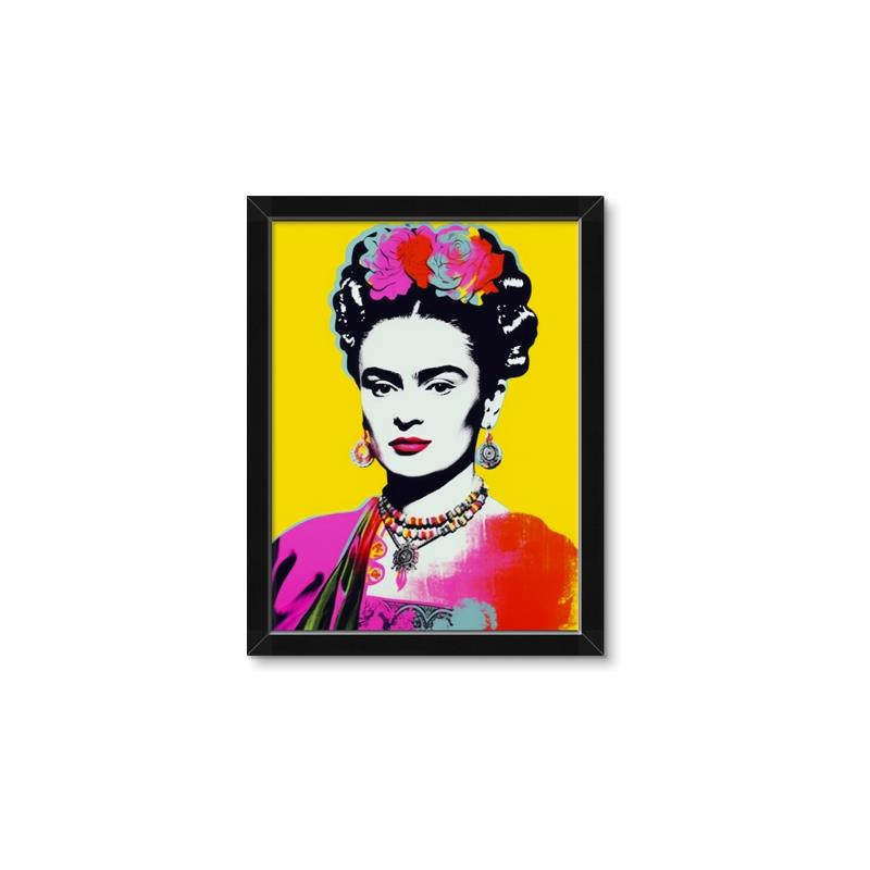 Picture of Botanical Bliss of Frida _GroupedProduct_Rectangle_Portrait_Framed_Matted_