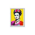 Picture of Botanical Bliss of Frida _GroupedProduct_Rectangle_Portrait_Framed_Matted_