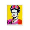 Picture of Botanical Bliss of Frida _GroupedProduct_Rectangle_Portrait_Framed_Matted_