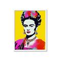 Picture of Botanical Bliss of Frida _GroupedProduct_Rectangle_Portrait_Framed_Matted_