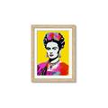 Picture of Botanical Bliss of Frida _GroupedProduct_Rectangle_Portrait_Framed_Matted_