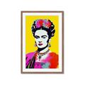 Picture of Botanical Bliss of Frida _GroupedProduct_Rectangle_Portrait_Framed_Matted_