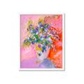 Picture of Petals in Pink Bloom  _GroupedProduct_Rectangle_Portrait_Framed_Matted_