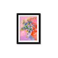 Picture of Petals in Pink Bloom  _GroupedProduct_Rectangle_Portrait_Framed_Matted_