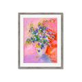 Picture of Petals in Pink Bloom  _GroupedProduct_Rectangle_Portrait_Framed_Matted_