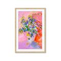 Picture of Petals in Pink Bloom  _GroupedProduct_Rectangle_Portrait_Framed_Matted_