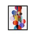 Picture of Geometric Graffiti _GroupedProduct_Rectangle_Portrait_Framed_Matted_