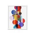 Picture of Geometric Graffiti _GroupedProduct_Rectangle_Portrait_Framed_Matted_