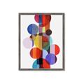 Picture of Geometric Graffiti _GroupedProduct_Rectangle_Portrait_Framed_Matted_