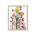 Picture of Eclectic Floral Canvas I _GroupedProduct_Rectangle_Portrait_Framed_Matted_