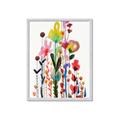 Picture of Eclectic Floral Canvas I _GroupedProduct_Rectangle_Portrait_Framed_Matted_