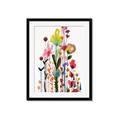 Picture of Eclectic Floral Canvas I _GroupedProduct_Rectangle_Portrait_Framed_Matted_