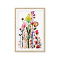 Picture of Eclectic Floral Canvas I _GroupedProduct_Rectangle_Portrait_Framed_Matted_