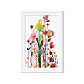Picture of Eclectic Floral Canvas I _GroupedProduct_Rectangle_Portrait_Framed_Matted_