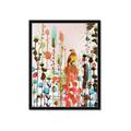 Picture of Eclectic Floral Canvas II _GroupedProduct_Rectangle_Portrait_Framed_Matted_