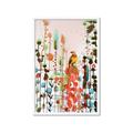 Picture of Eclectic Floral Canvas II _GroupedProduct_Rectangle_Portrait_Framed_Matted_