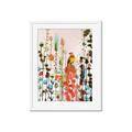 Picture of Eclectic Floral Canvas II _GroupedProduct_Rectangle_Portrait_Framed_Matted_