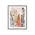 Picture of Eclectic Floral Canvas II _GroupedProduct_Rectangle_Portrait_Framed_Matted_