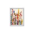 Picture of Eclectic Floral Canvas III _GroupedProduct_Rectangle_Portrait_Framed_Matted_