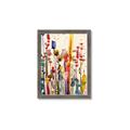 Picture of Eclectic Floral Canvas III _GroupedProduct_Rectangle_Portrait_Framed_Matted_