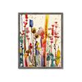 Picture of Eclectic Floral Canvas III _GroupedProduct_Rectangle_Portrait_Framed_Matted_