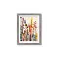 Picture of Eclectic Floral Canvas III _GroupedProduct_Rectangle_Portrait_Framed_Matted_