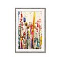 Picture of Eclectic Floral Canvas III _GroupedProduct_Rectangle_Portrait_Framed_Matted_