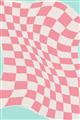 Picture of Pink Checkered Symphony _GroupedProduct_Rectangle_Portrait_Unframed_Print_Only_