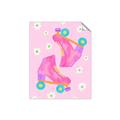 Picture of Pink Roller Skates _GroupedProduct_Rectangle_Portrait_Unframed_Print_Only_
