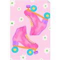 Picture of Pink Roller Skates _GroupedProduct_Rectangle_Portrait_Unframed_Print_Only_